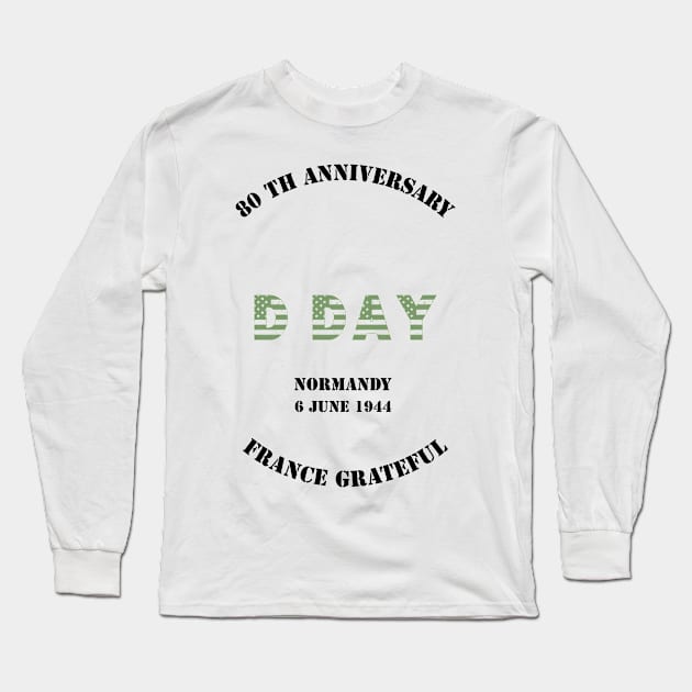 D-DAY Long Sleeve T-Shirt by DavidBriotArt